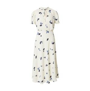 Lauren Ralph Lauren Košeľové šaty 'ADRASTIA'  krémová / námornícka modrá / azúrová