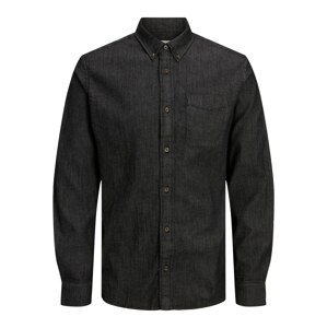 JACK & JONES Košeľa 'BROOK'  čierny denim