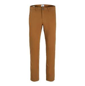 JACK & JONES Chino nohavice 'MARCO'  karamelová