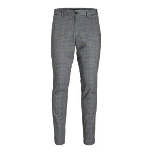 JACK & JONES Chino nohavice 'MARCO'  svetlomodrá / sivá / svetlosivá