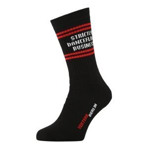 Vertere Berlin Ponožky  červená / čierna / biela