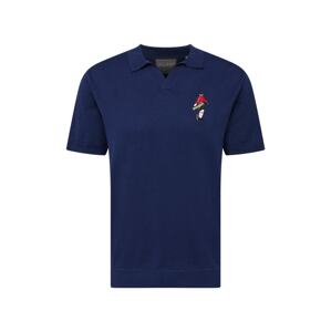 Lyle & Scott Tričko  námornícka modrá / červená / čierna / biela