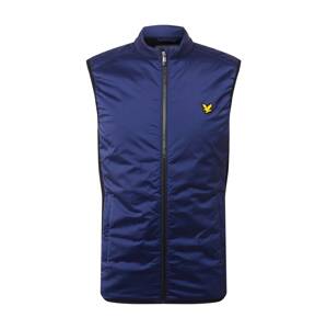 Lyle & Scott Vesta  námornícka modrá / žltá / čierna