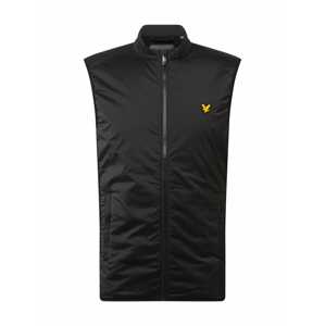 Lyle & Scott Vesta 'Golf'  čierna / žltá