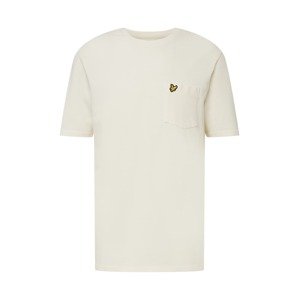 Lyle & Scott Tričko  šedobiela