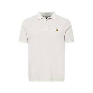 Lyle & Scott Tričko  biela melírovaná / čierna / neónovo žltá