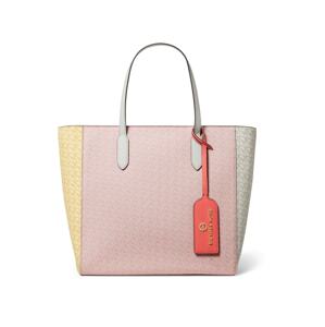 MICHAEL Michael Kors Shopper  rosé / svetlosivá / pastelovo žltá / neónovo červená