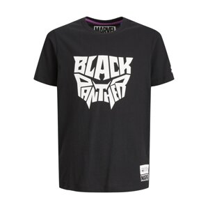 Jack & Jones Junior Tričko 'Kanda'  čierna / biela