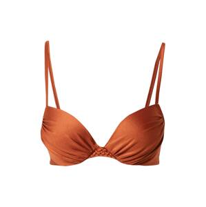 Hunkemöller Bikinový top 'Sahara'  hrdzavohnedá