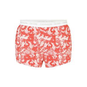 Calvin Klein Underwear Pyžamové nohavice  ružová / biela / sivá / červená
