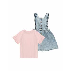 River Island Set  modrá denim / rosé