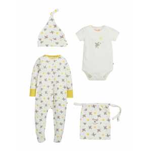 Frugi Set 'Puffins'  biela / citrónová / sivá / homárová / svetlomodrá