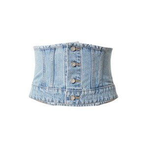 LEVI'S Korzet 'PRIDE DENIM CORSET LIGHT INDIGO - FLAT FINISH'  svetlomodrá