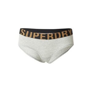 Superdry Nohavičky  horčicová / sivá melírovaná / čierna