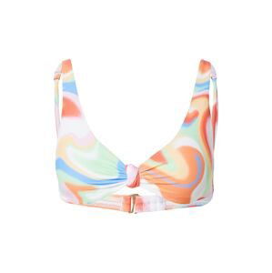 HOLLISTER Bikinový top  svetlomodrá / žltá / svetlozelená / oranžová