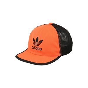 ADIDAS ORIGINALS Čiapka 'Archive'  tmavooranžová / čierna