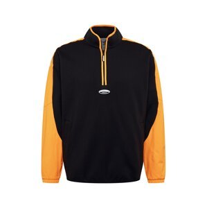 ADIDAS ORIGINALS Mikina  čierna / oranžová