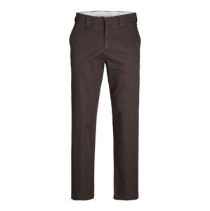 JACK & JONES Chino nohavice 'Kane Pablo'  čokoládová