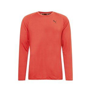 PUMA Mikina 'STUDIO LONG SLEEVE M'  červená