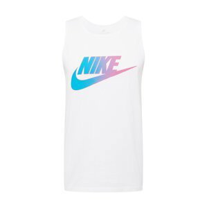 Nike Sportswear Tričko  biela / nebesky modrá / ružová