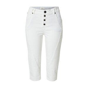 PULZ Jeans Nohavice 'ROSITA'  biela