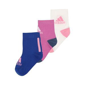 ADIDAS PERFORMANCE Športové ponožky  námornícka modrá / biela / rosé