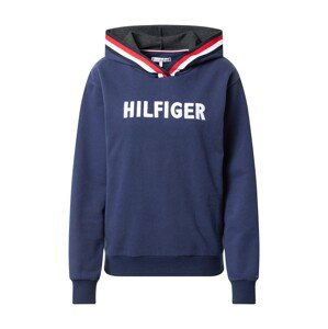 Tommy Hilfiger Underwear Mikina  námornícka modrá / červená / biela