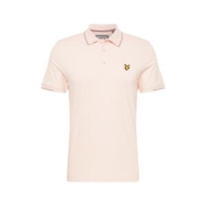 Lyle & Scott Tričko 'Andrew'  ružová / čierna / žltá