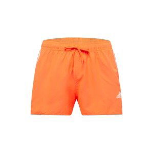 ADIDAS PERFORMANCE Športové plavky - spodný diel  oranžovo červená / biela