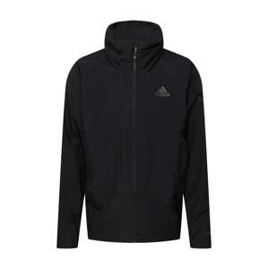 ADIDAS SPORTSWEAR Outdoorová bunda 'Traveer'  sivá / čierna