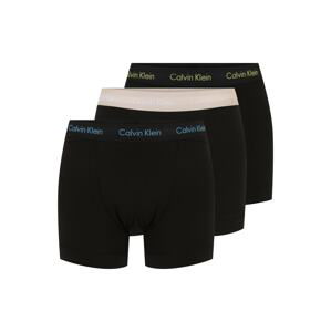 Calvin Klein Underwear Boxerky  čierna / modrá / šedobiela / béžová