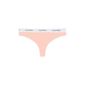 Calvin Klein Underwear Plus Tangá  oranžová melírovaná / čierna / biela
