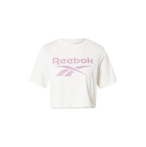 Reebok Sport Funkčné tričko  orgovánová / biela