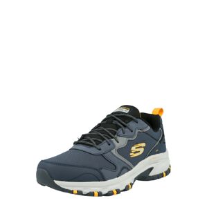 SKECHERS Nízke tenisky  tmavomodrá / svetlooranžová / čierna