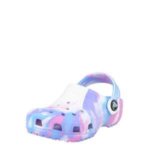 Crocs Sandále  biela / modrá / ružová