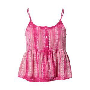 Pepe Jeans Top 'PAM'  orchideová / pastelovo fialová / ružová / biela