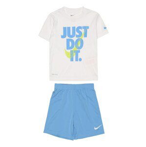 Nike Sportswear Joggingová súprava  biela / limetková / azúrová