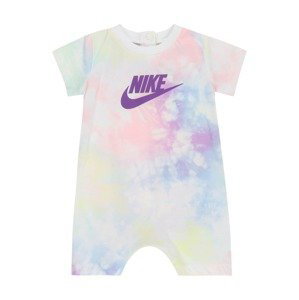 Nike Sportswear Overal 'ROMPER'  pastelovo fialová / tmavofialová / svetlomodrá / pastelovo žltá / ružová