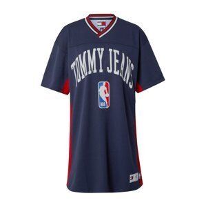 Tommy Jeans Šaty 'NBA-W9'  námornícka modrá / sivá / červená