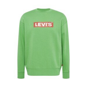 LEVI'S Mikina  jablková / červená / biela