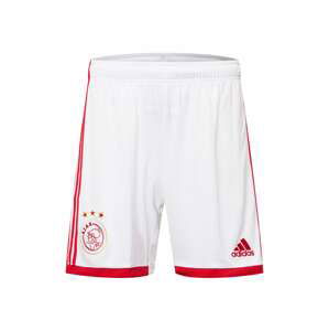 ADIDAS PERFORMANCE Športové nohavice 'Ajax 22/23'  červená / biela