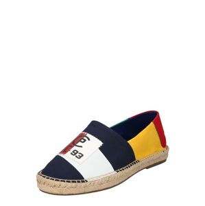 Polo Ralph Lauren Espadrilky 'CEVIO'  námornícka modrá / biela / žltá / červená / zelená