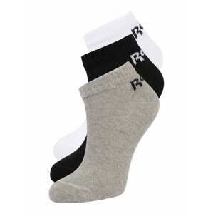 Reebok Sport Športové ponožky  sivá / čierna / biela