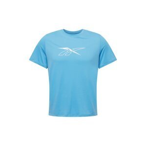 Reebok Sport Funkčné tričko 'Workout Ready Supremium'  modrá / biela