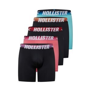 HOLLISTER Boxerky  ružová / tyrkysová / čierna / biela / červená