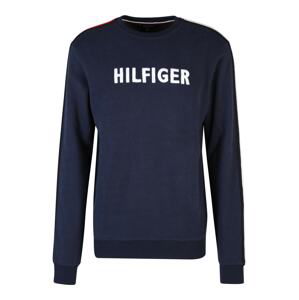 Tommy Hilfiger Underwear Mikina  námornícka modrá / biela