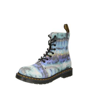 Dr. Martens Šnurovacie členkové čižmy  modrá / svetlomodrá / žltá