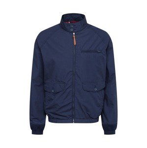 Superdry Prechodná bunda 'Collegiate Harrington'  námornícka modrá / koňaková