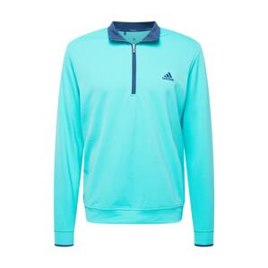 adidas Golf Športová mikina  námornícka modrá / tyrkysová