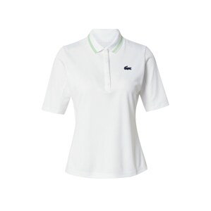 Lacoste Sport Funkčné tričko  biela / svetlozelená
